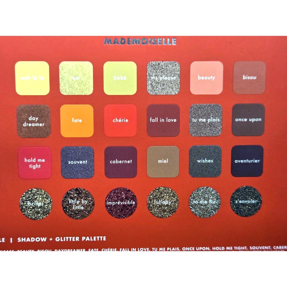 New Kara Beauty - Kara Duo Palette Mademoiselle Shadow Glitter Palette